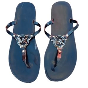 Michael Kors Black Jelly Sandals